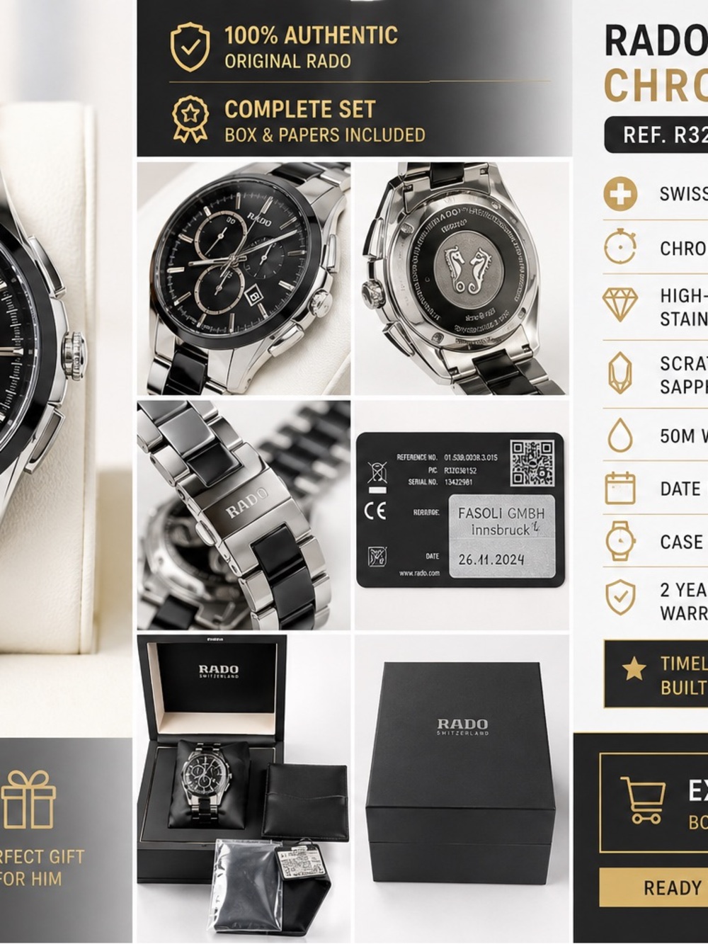 RADO HyperChrome Chronograph
